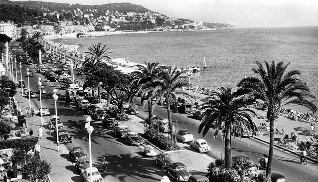 Nice - Promenade des Anglais (vers 1970)