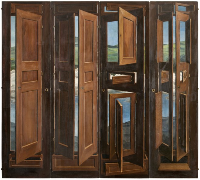 Marcel Jean - trompe-l’œil - Armoire surrealiste-1941